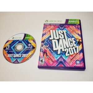 Just Dance 2017 (Microsoft Xbox 360, 2016) For the Kinect Rated E-10+ Everyone